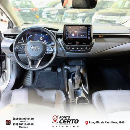 TOYOTA COROLLA 1.8 VVT-I HYBRID FLEX ALTIS CVT TOYOTA COROLLA 1.8 VVT-I HYBRID FLEX ALTIS CVT